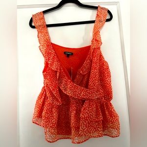 Express blouse new w/tags XL very cute flowey